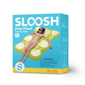 Sloosh foldable design stores compactly between uses.