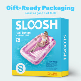 Sloosh gift ready pool float for pool party days.