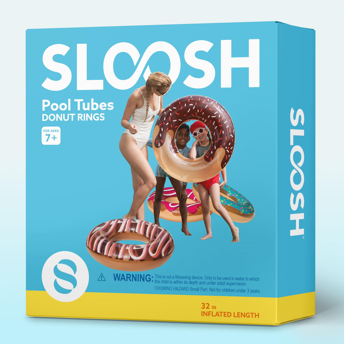 Sloosh gift-ready donut floats: a memorable summer present for kids