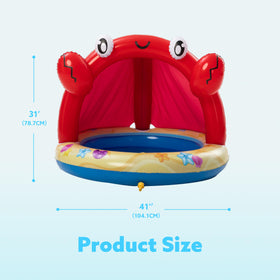 Sloosh Heavy-duty PVC construction ensures durable outdoor play.