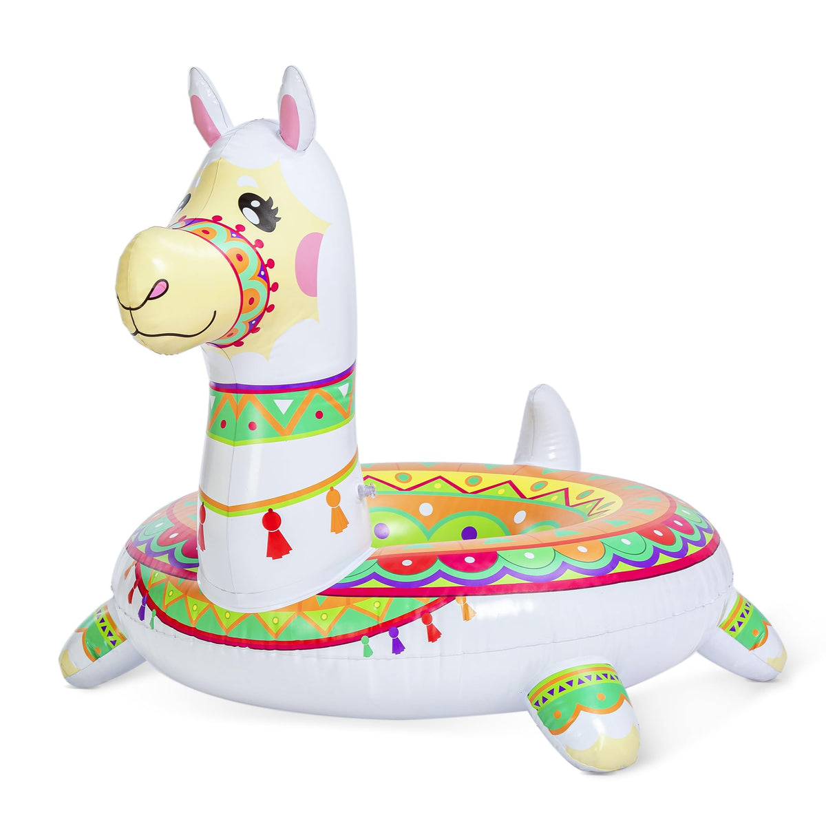 SLOOSH Inflatable llama pool float 43.5 inches for relaxed water lounging