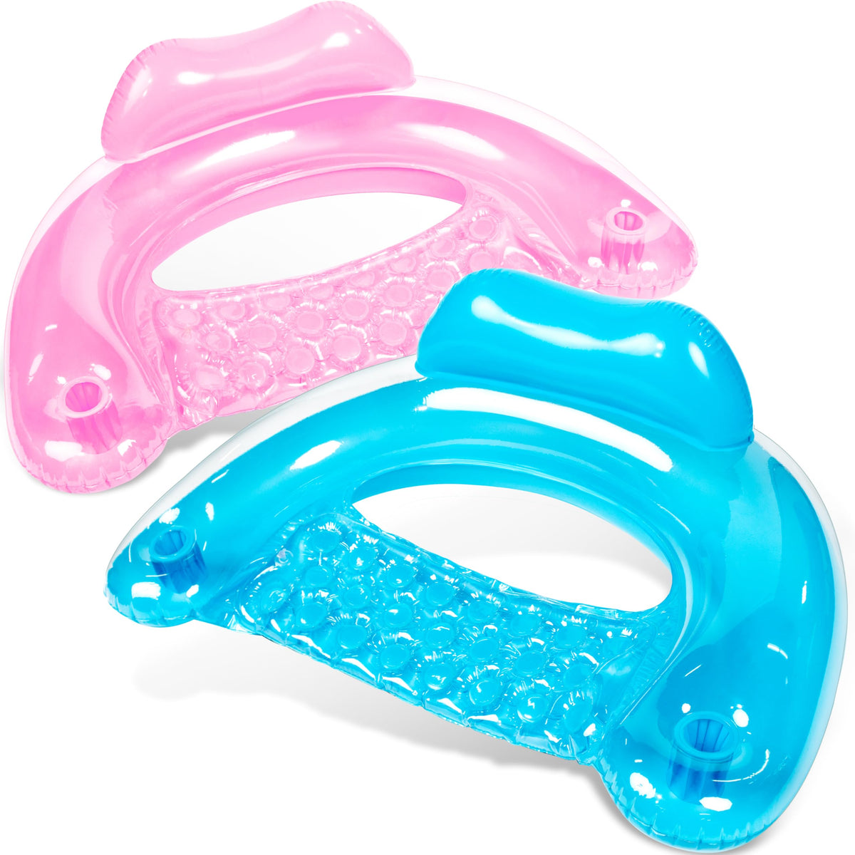 Sloosh inflatable pool floats two-pack for pool days.