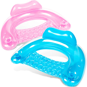 Sloosh inflatable pool floats two-pack for pool days.