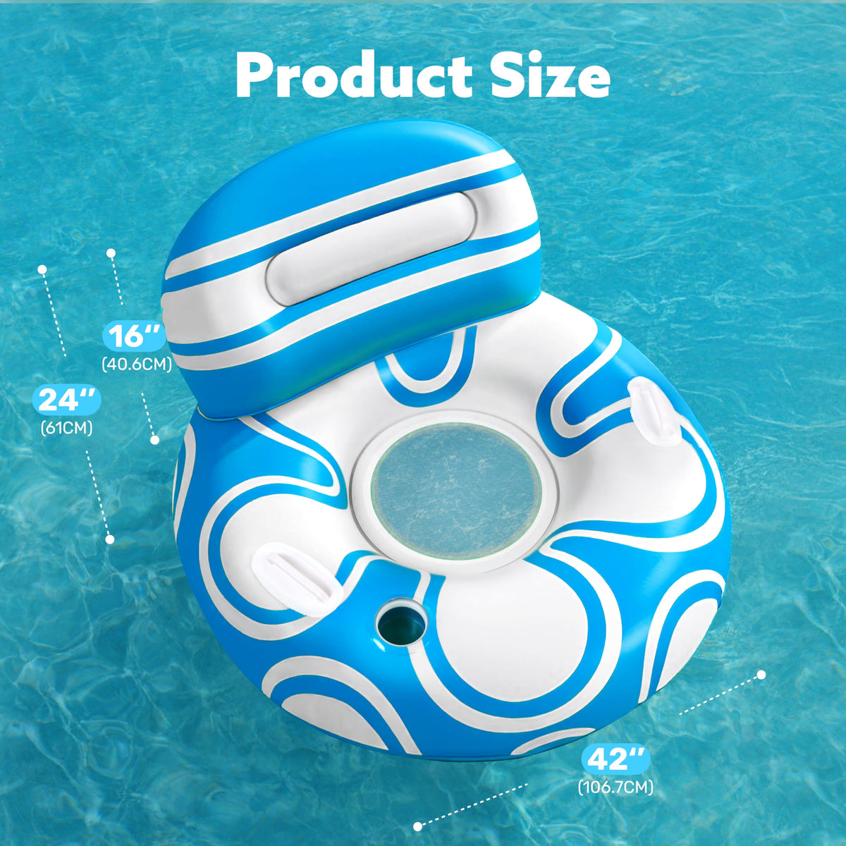 Sloosh heavy-duty design offers lasting durability for seasonal use.