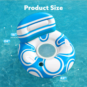 Sloosh heavy-duty design offers lasting durability for seasonal use.