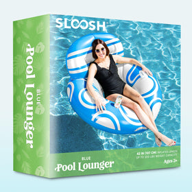 Sloosh roomy seating area invites relaxed water-side lounging.