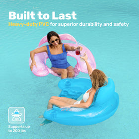 Sloosh one-piece seat design reduces wear.