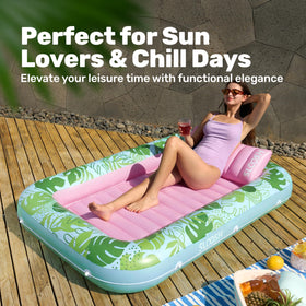 Sloosh versatile float suitable for pool or lake trips