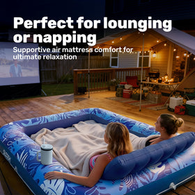 Portable design enables quick setup at beaches or pools.