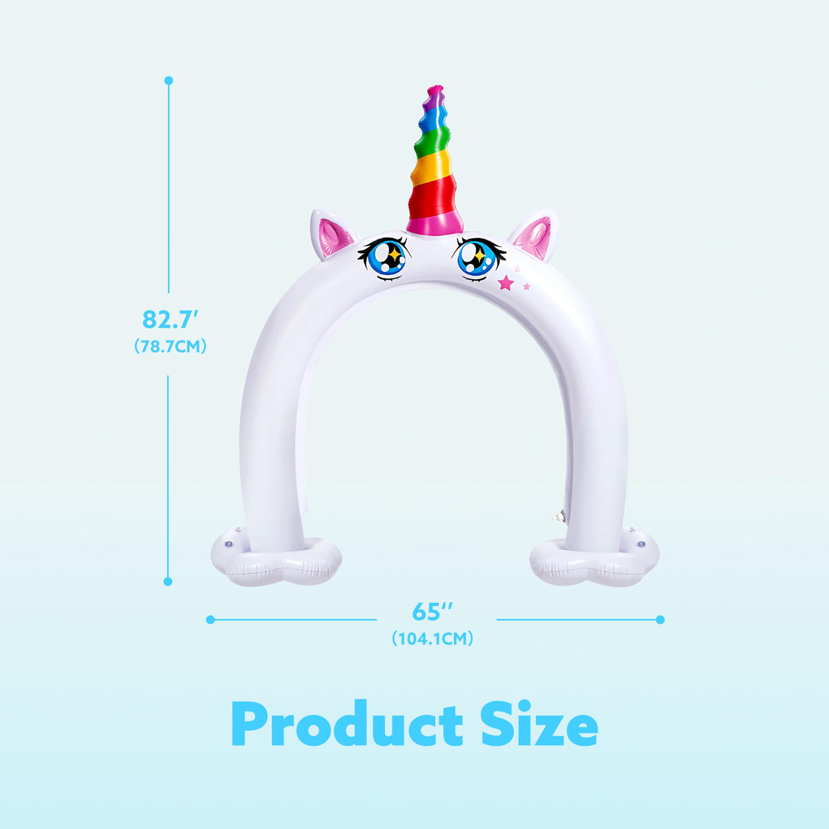 Sloosh heavy-duty PVC sprinkler arch for long-lasting summer fun