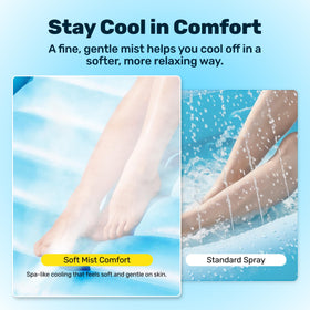 Sloosh 70x46 lounger dimensions in use for spacious sunbathing comfort.
