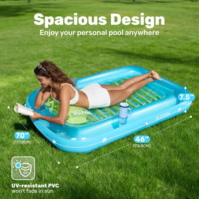 Sloosh pillow-equipped lounger offers removable headrest for relaxed reading