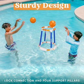 Sloosh hoop net detail highlights durable material and reliable catching action.