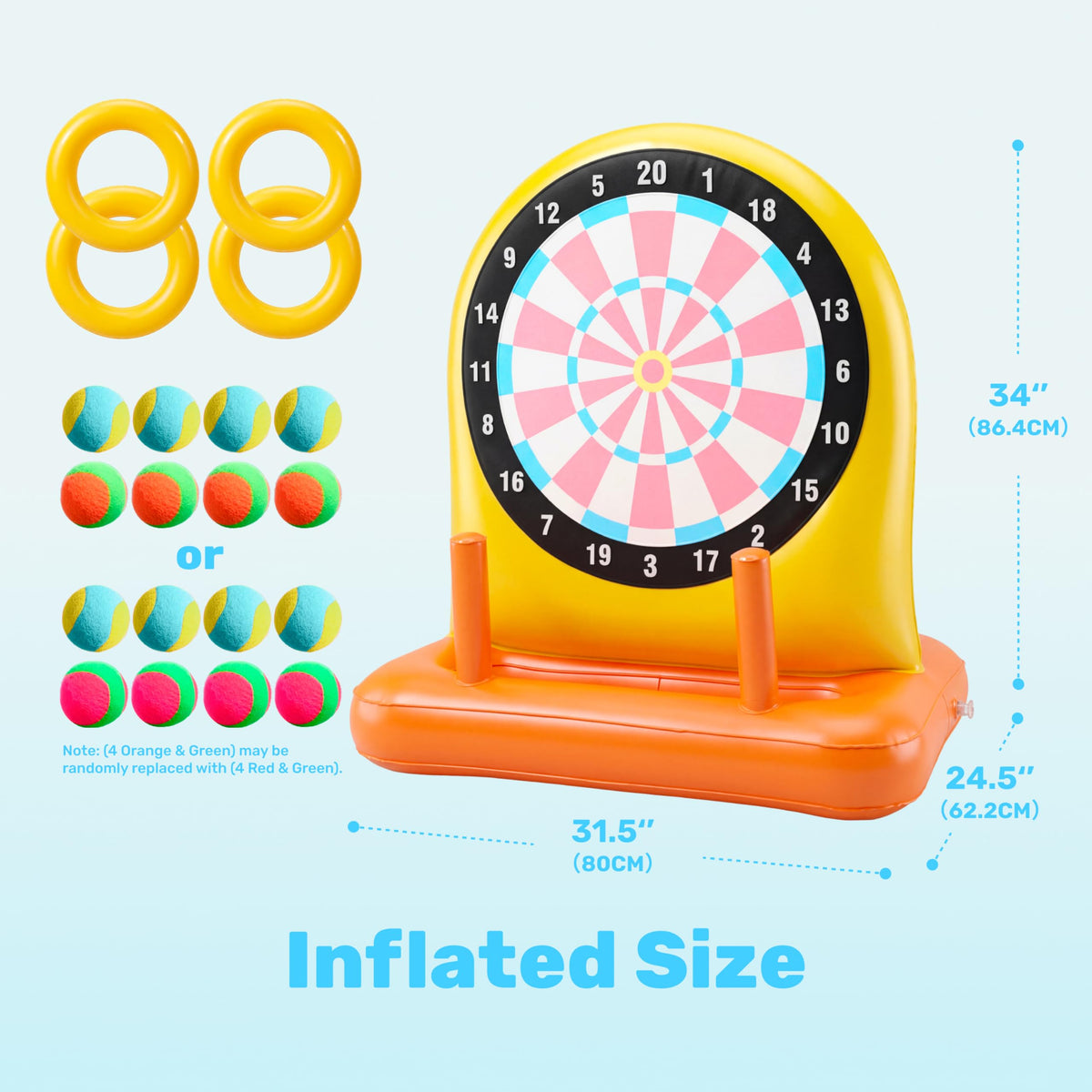 Sloosh versatile pool and outdoor game for family gatherings and parties