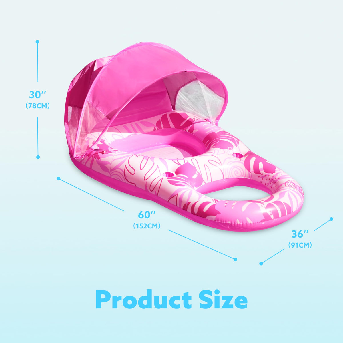 Sloosh lounger with foot zone water for a refreshing touch while lounging