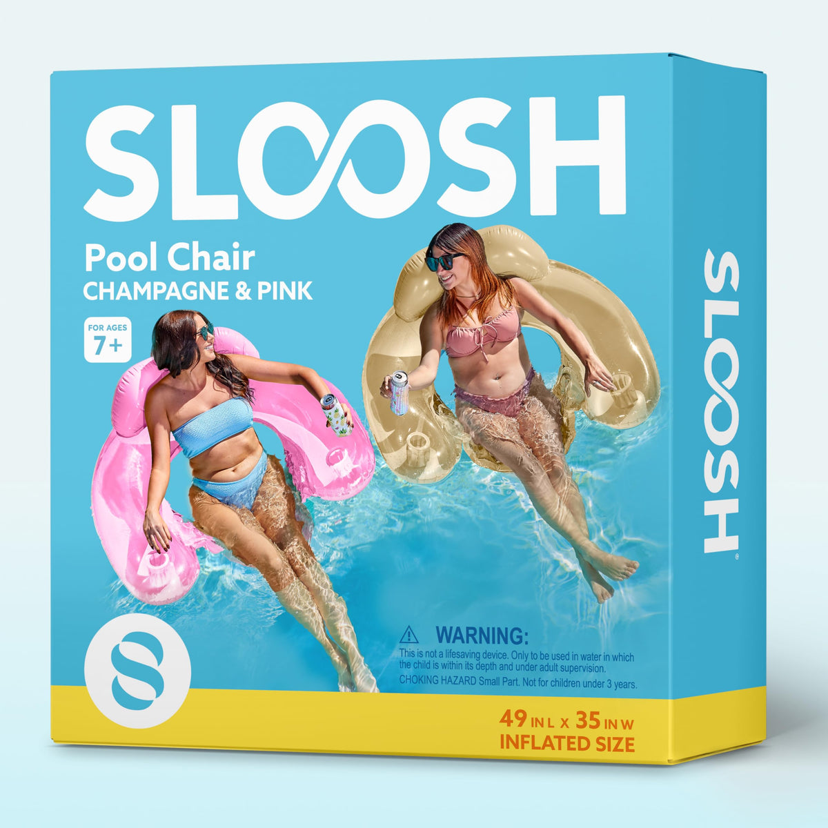 Sloosh ideal for pool parties lakeside days and beach
