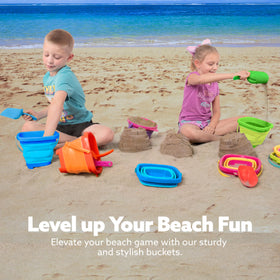 Sloosh portable beach toys set enhances party and outdoor gathering fun.