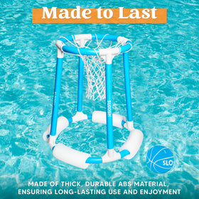Sloosh pump blue – quick inflation for fast setup.