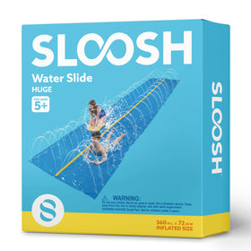Sloosh refreshing summer look invites kids to slide and play.