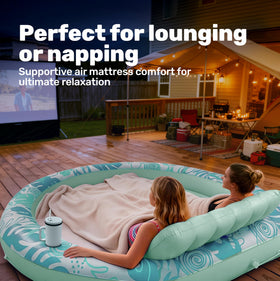 Sloosh product ideal for pool parties and casual lake days