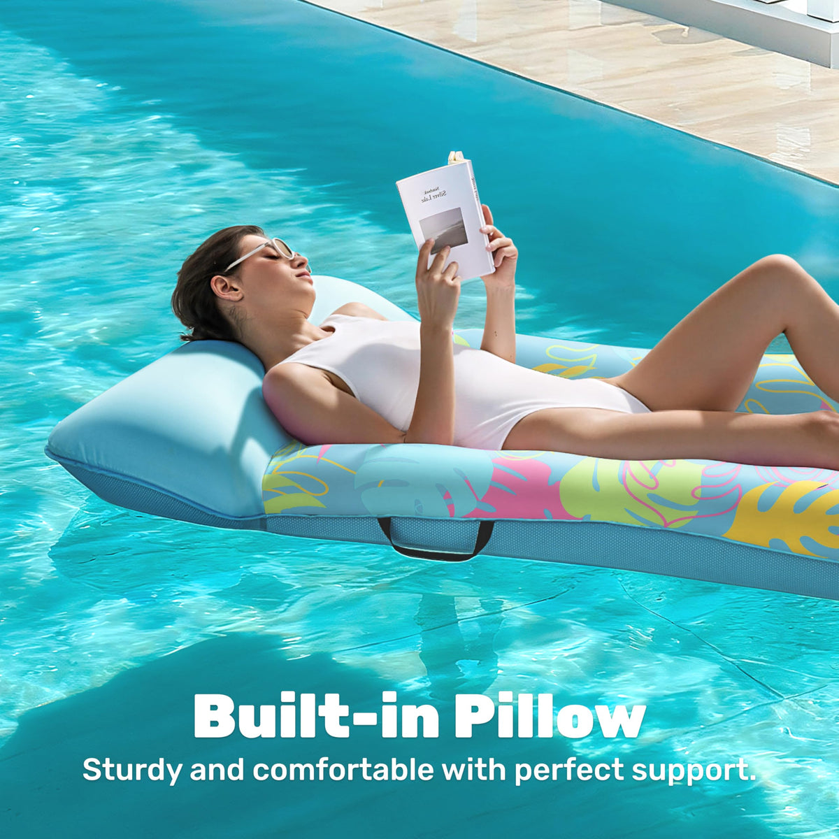 Sloosh soft fabric-covered top provides plush comfort outdoors