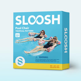 Sloosh summer-fun pool party water chair ideal for gatherings.