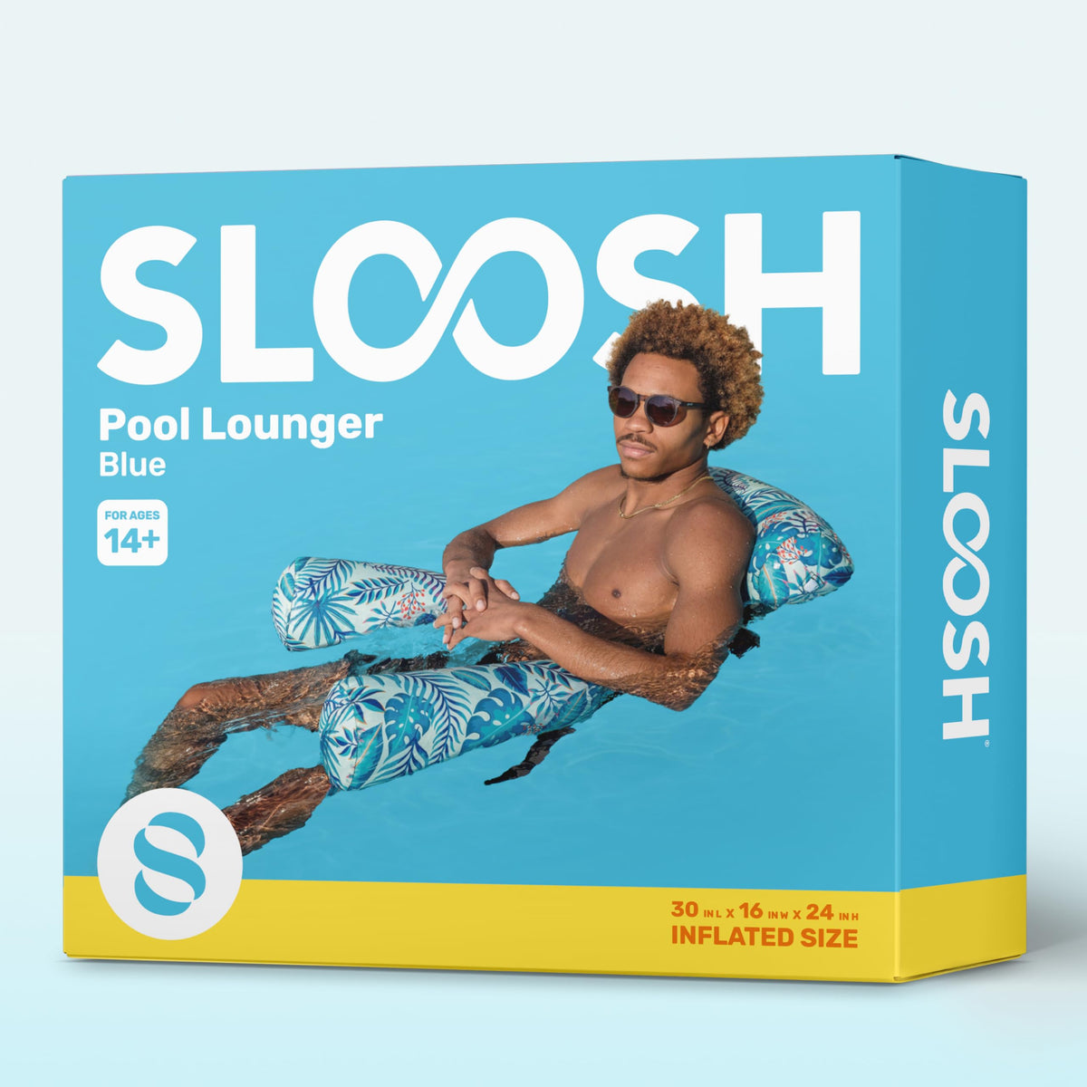 Sloosh summer water fun chair for lake and pool days