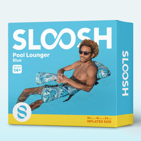 Sloosh summer water fun chair for lake and pool days