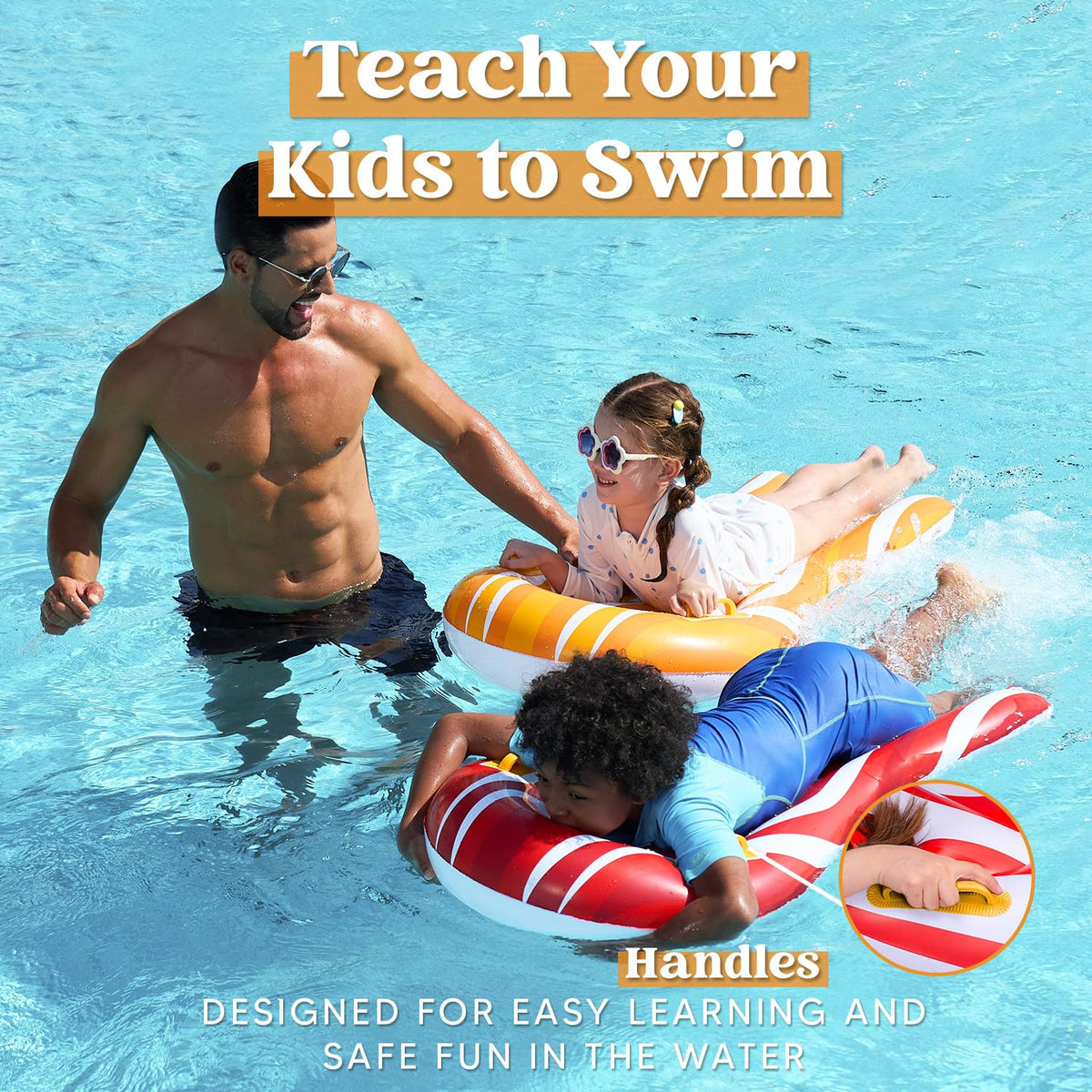 Sloosh thick PVC material ensures safe, child-friendly water fun.