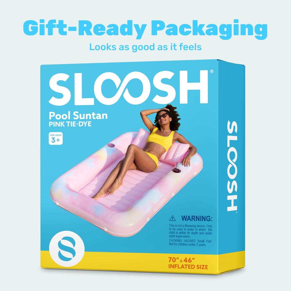 Sloosh travel-ready pool companion for weekend getaways and lakeside relaxation