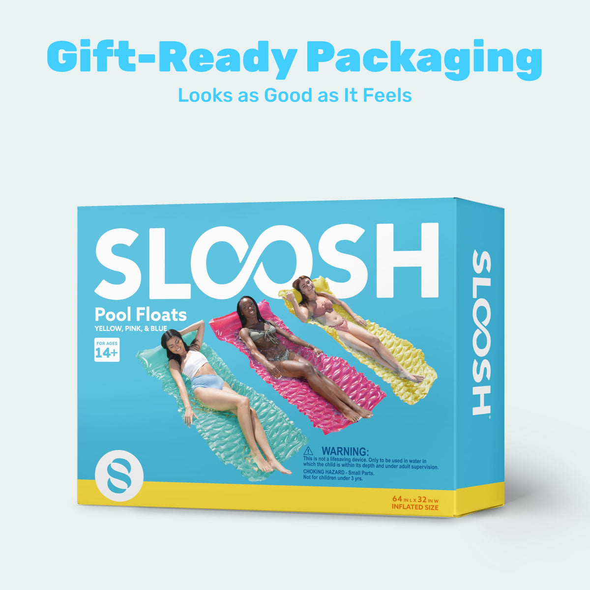 Sloosh travel-friendly trio with simple storage after use.