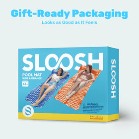 Sloosh travel-friendly storage float, folds compactly for trips and storage.