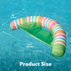 Sloosh two-pack pool float chairs for shared poolside lounging.