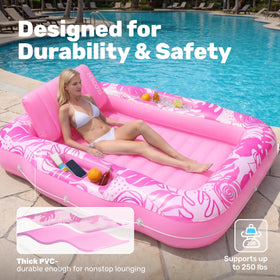 SLOOSH UV-resistant PVC construction built for durability and color retention