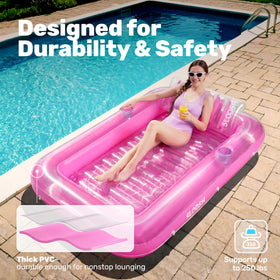 SLOOSH pool float made from UV resistant PVC for durability