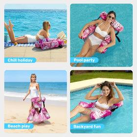 Sloosh water chairs suitable for beach or poolside lounging