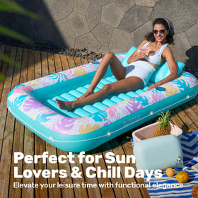 Sloosh water-ready tanning bed doubles as a cooling pool float