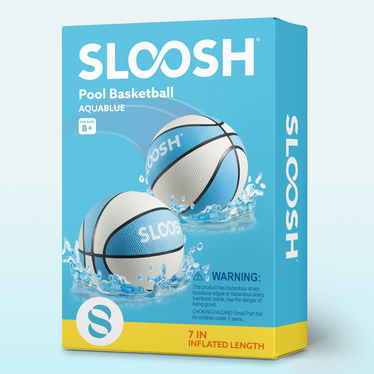 Sloosh water-resistant materials withstand splashes and sun exposure.