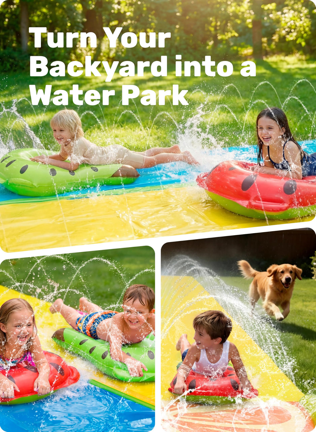 Sloosh backyard toy designed for kids and adults alike.