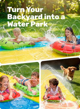 Sloosh backyard toy designed for kids and adults alike.