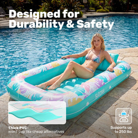 Sloosh wrap-around rope adds stability during windy days
