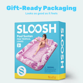 Sloosh backyard pool or beach use creates a luxury lounging vibe.