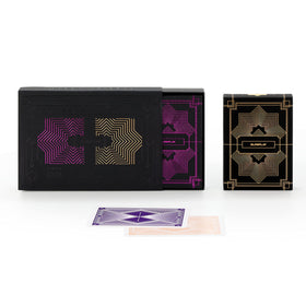 SLOWPLAY purple deck poker cards—premium design and durable feel for serious games.