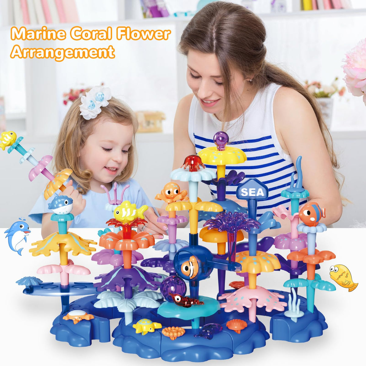 SLTBEH Coral Garden coral piece for colorful creative builds