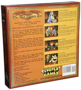 Slugfest Games The Red Dragon Inn tokens govern coins and tension during rounds