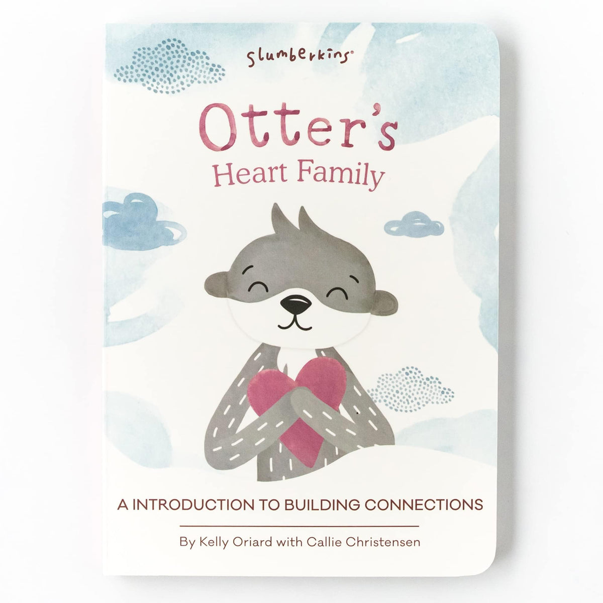 Slumberkins board books set opened for engaging bedtime reading sessions.