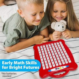 Small World Toys Battery-Free Times Table Chart encourages focused, screen-free learning.