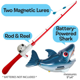 Small World Toys battery-powered fish swimming in tub or pool