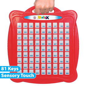 Small World Toys Carry-Handle Design makes on-the-go math practice easy for kids.