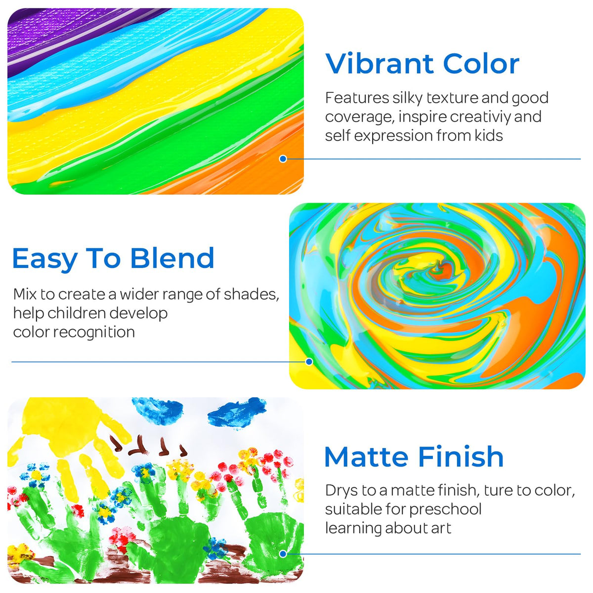 Smallbudi pigments glide smoothly on paper with rich, even color.